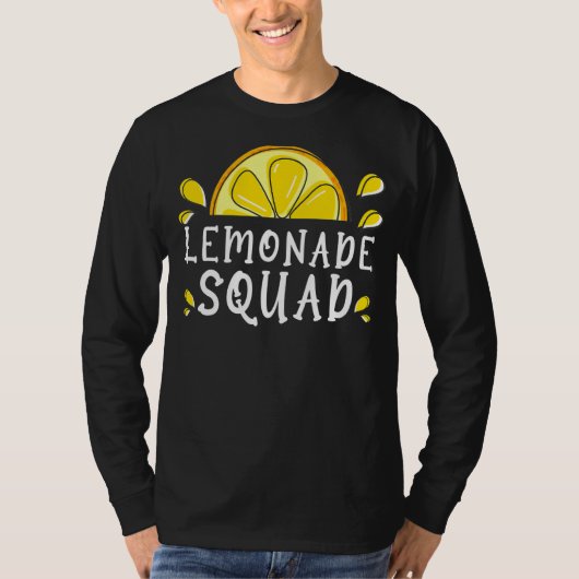 Lemonade Squad Summer Beach Mix Drink T-Shirt (Vorderseite)