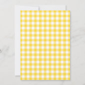 Lemonade Stand Birthday Brown Hair Boy Einladung (Rückseite)