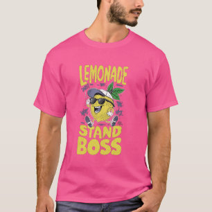 Lemonade Stand Boss Kinder Lemonade Stand Juft Ges T-Shirt