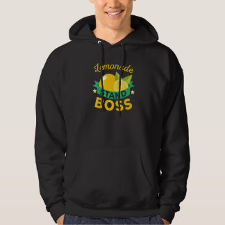 Lemonade Stand Boss Lemon  Fruit Beverage Hoodie