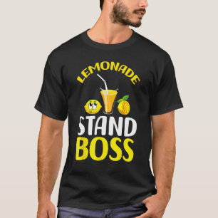 Lemonade Stand Boss Sonniges Lemonade Sommer T-Shirt