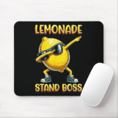 Lemonade Stand Boss Summer Entrepreneur Cool Lemon Mousepad (Mit Mouse)