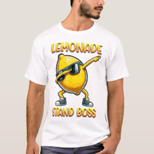 Lemonade Stand Boss Summer Entrepreneur Cool Lemon T-Shirt