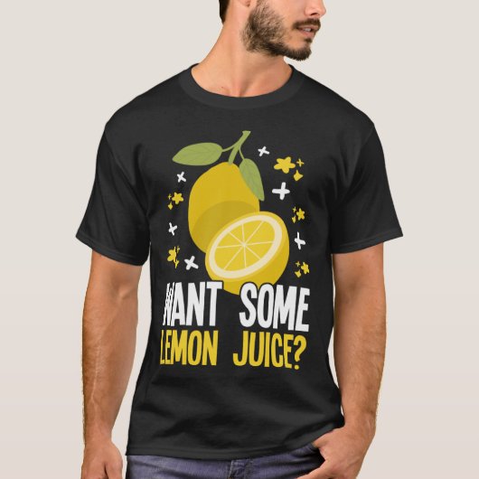 Lemonade Stand Business Boss Sell Lemon Juice Crew T-Shirt (Vorderseite)