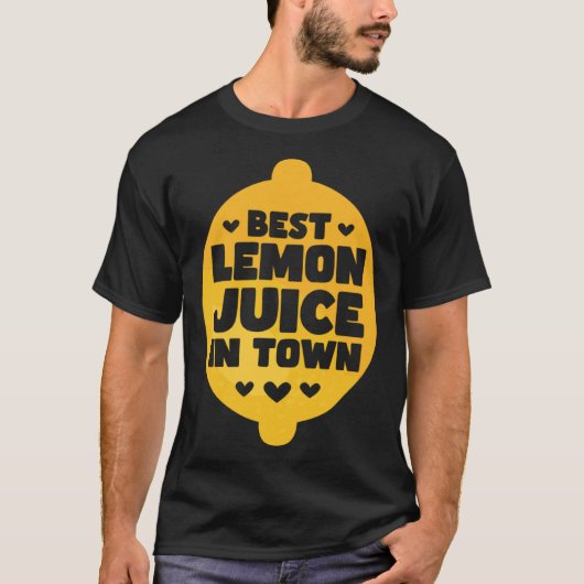 Lemonade Stand Business Boss Sell Lemon Juice Crew T-Shirt (Vorderseite)