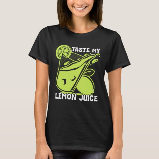 Lemonade Stand Business Boss Sell Lemon Juice Crew T-Shirt (Vorderseite)