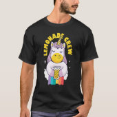 Lemonade Stand Crew Uniform Entrepreneur Kinder Un T-Shirt (Vorderseite)
