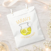 Lemonade Stand erfrischend Yellow Lemon Ade Pitche Geschenktütchen (Ausgeschnitten)