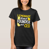 Lemonade Stand Founder und Ceo Ice Lemon Juice Lem T-Shirt (Vorderseite)