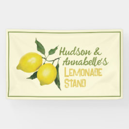 Lemonade-Stand für Fun Kids Business-Logos Banner