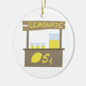 Lemonade Stand Keramik Ornament (Links)