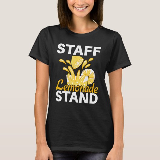Lemonade Stand Lemon Fruchtgetränk T-Shirt (Vorderseite)