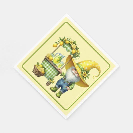Lemonade Stand Napkins Serviette (Ecke)