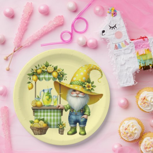 Lemonade Stand Pappteller (Party)