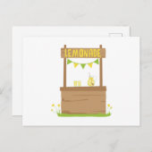 Lemonade Stand Postkarte (Vorne/Hinten)