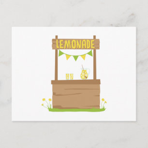 Lemonade Stand Postkarte