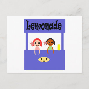 Lemonade Stand Postkarte