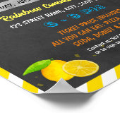 Lemonade Stand School Event Template Poster (Ecke)