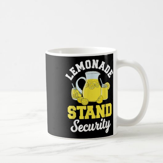 Lemonade Stand Security Lemon Juice Citrus Sommer Kaffeetasse (Rechts)