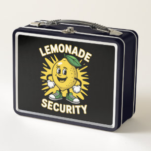 Lemonade Stand Security Metall Brotdose