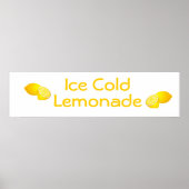 Lemonade Stand Sign Poster (Vorne)
