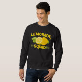 Lemonade Stand Squad Lemon Juice Business Lemon Ci Sweatshirt (Vorne ganz)
