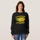 Lemonade Stand Squad Lemon Juice Business Lemon Ci Sweatshirt (Vorne ganz)