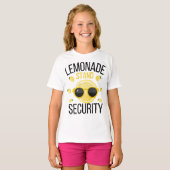 Lemonade steht für Kindersommer-Party T-Shirt (Vorne ganz)