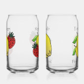 Lemonade & Strawberry Lemonade Personalisiert Dosenglas (Links)