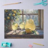 Lemonade Sunlit Kitchen Scene Decoupage Seidenpapier (Basteln)