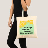 Lemonade Tote Bag Tragetasche (Vorderseite (Produkt))