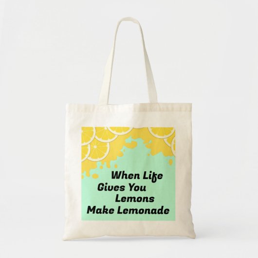 Lemonade Tote Bag Tragetasche (Vorne)