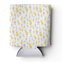 Lemonade Umbrella Drink Print Soda kann kühler