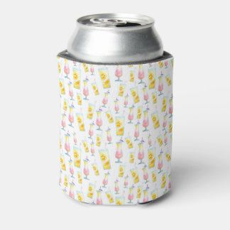 Lemonade Umbrella Drink Print Soda kann kühler Dosenkühler