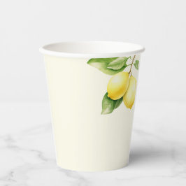 Lemonade und Spaß, Papier-Cup Pappbecher