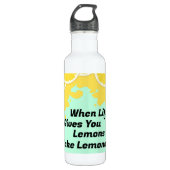 Lemonade Wasserflasche Edelstahlflasche (Vorderseite)