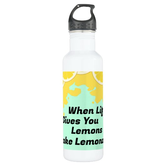 Lemonade Wasserflasche Edelstahlflasche (Vorderseite)