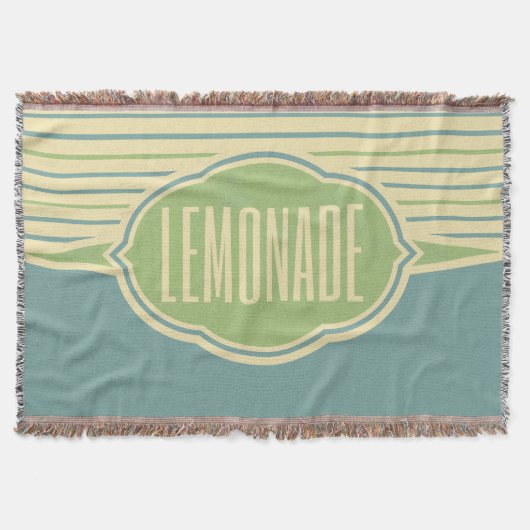 "Lemonade" werfen Decke (Vorderseite)
