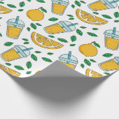 Lemonade Wrapping Paper Geschenkpapier (Ecke)