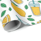 Lemonade Wrapping Paper Geschenkpapier (Rolleneckpunkt)