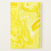 LEMONADE Yellow Annual Journal Year Preppy Fun Notizblock (Rückseite)