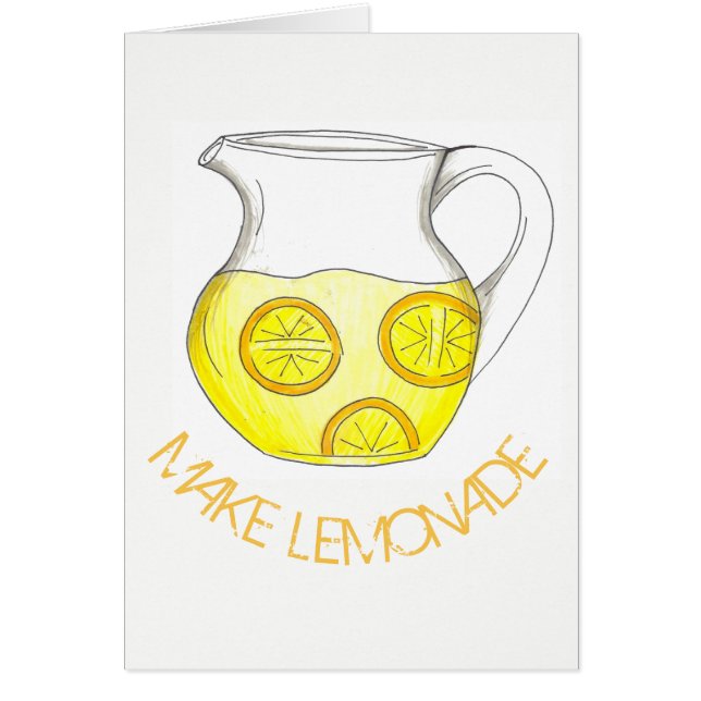 Lemonade Yellow Lemon Ade Pitcher Cheer (Vorne)