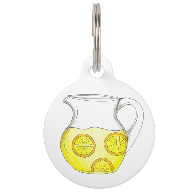 Lemonade Yellow Lemon Ade Pitcher Citrus Tiermarke (Vorderseite)
