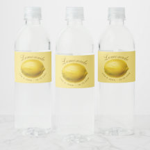 Lemonade Yellow Lemon Arched Script Wedding