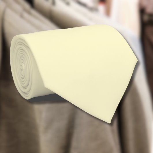 Lemonade Yellow Solid Color | Klassisches Elegant Krawatte