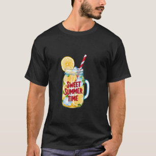 Lemonade Zitronenscheiben Eiscreme süße Sommerzeit T-Shirt