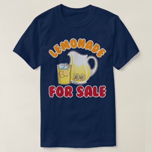 Lemonade zum Verkauf von Saft Stand Lemonade Lover T-Shirt (Design vorne)