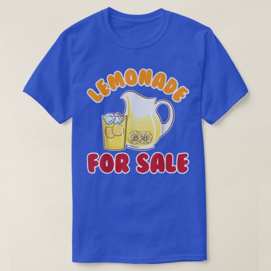 Lemonade zum Verkauf von Saft Stand Lemonade Lover T-Shirt (Design vorne)