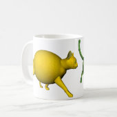 Lemoncat und Meloncat Kaffeetasse (Vorderseite Links)