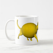 Lemoncat und Meloncat Kaffeetasse (Links)